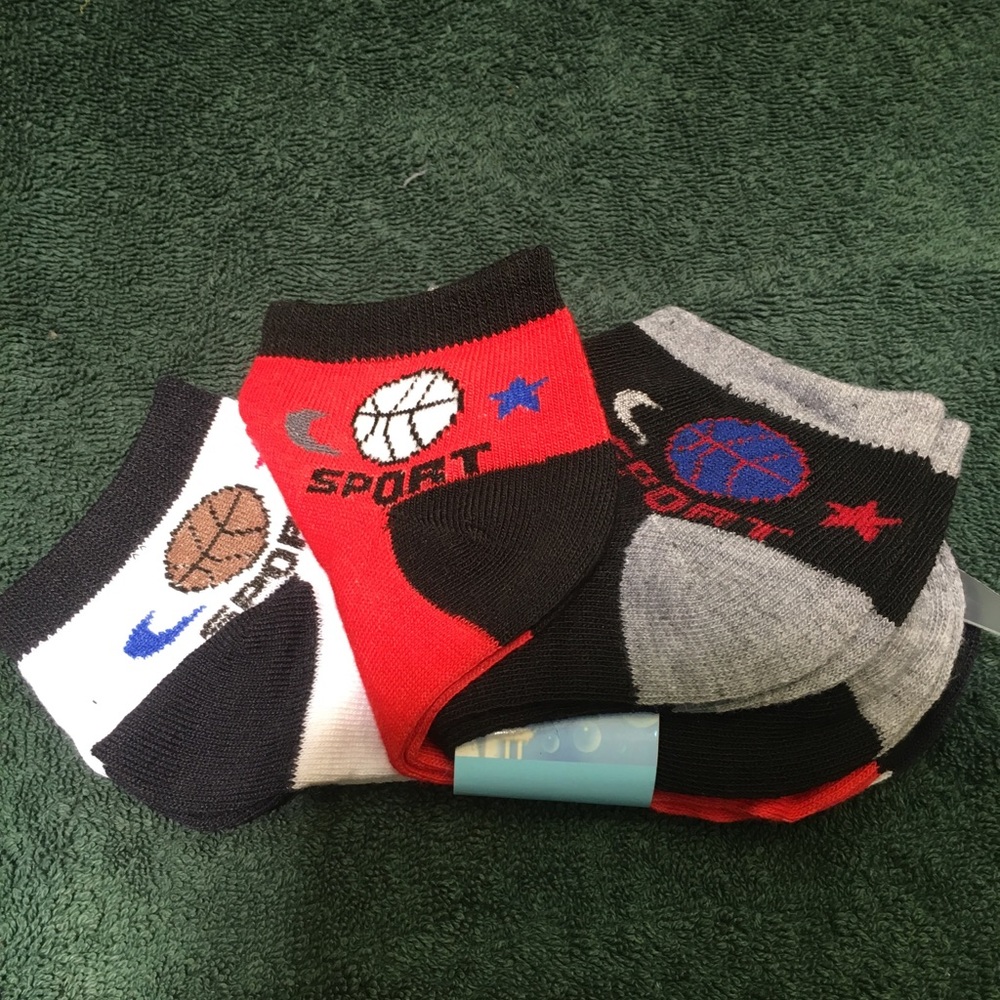 3 pairs boys ankle socks